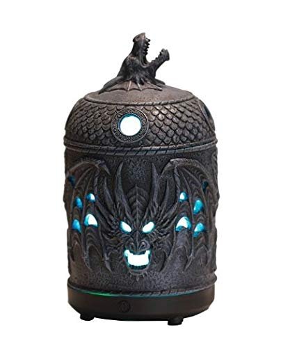 Pacific Giftware Fantasy Dragon Aroma Diffuser with Light Home Decor Statue Figurine