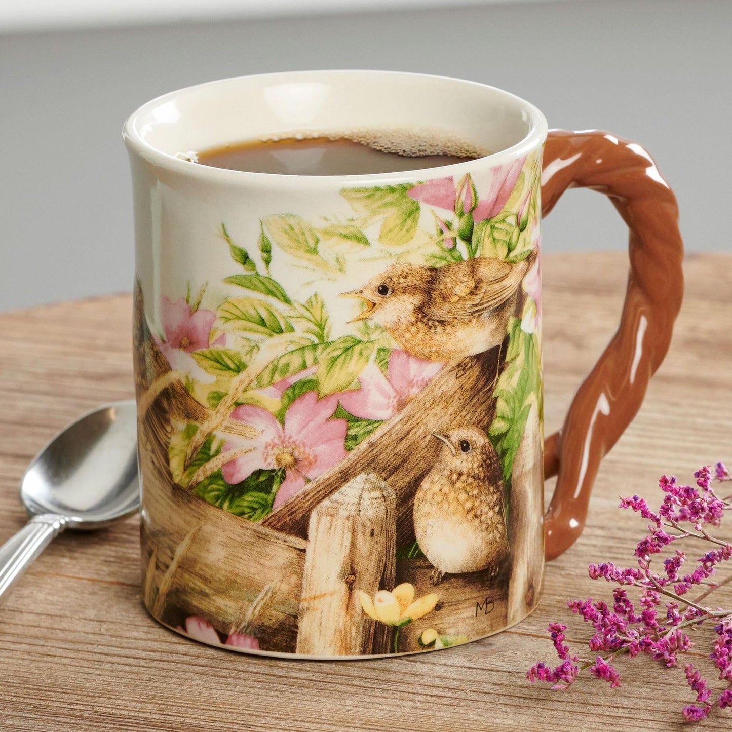 Wild Wings Mug by Rosemary Millette