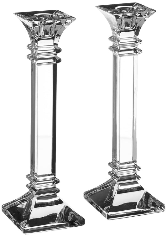 Marquis by Waterford Treviso Pair Candlestick, 10", Clear