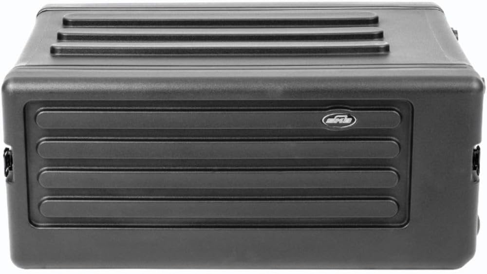 SKB 4U rSeries Shallow Rolling Rack Case