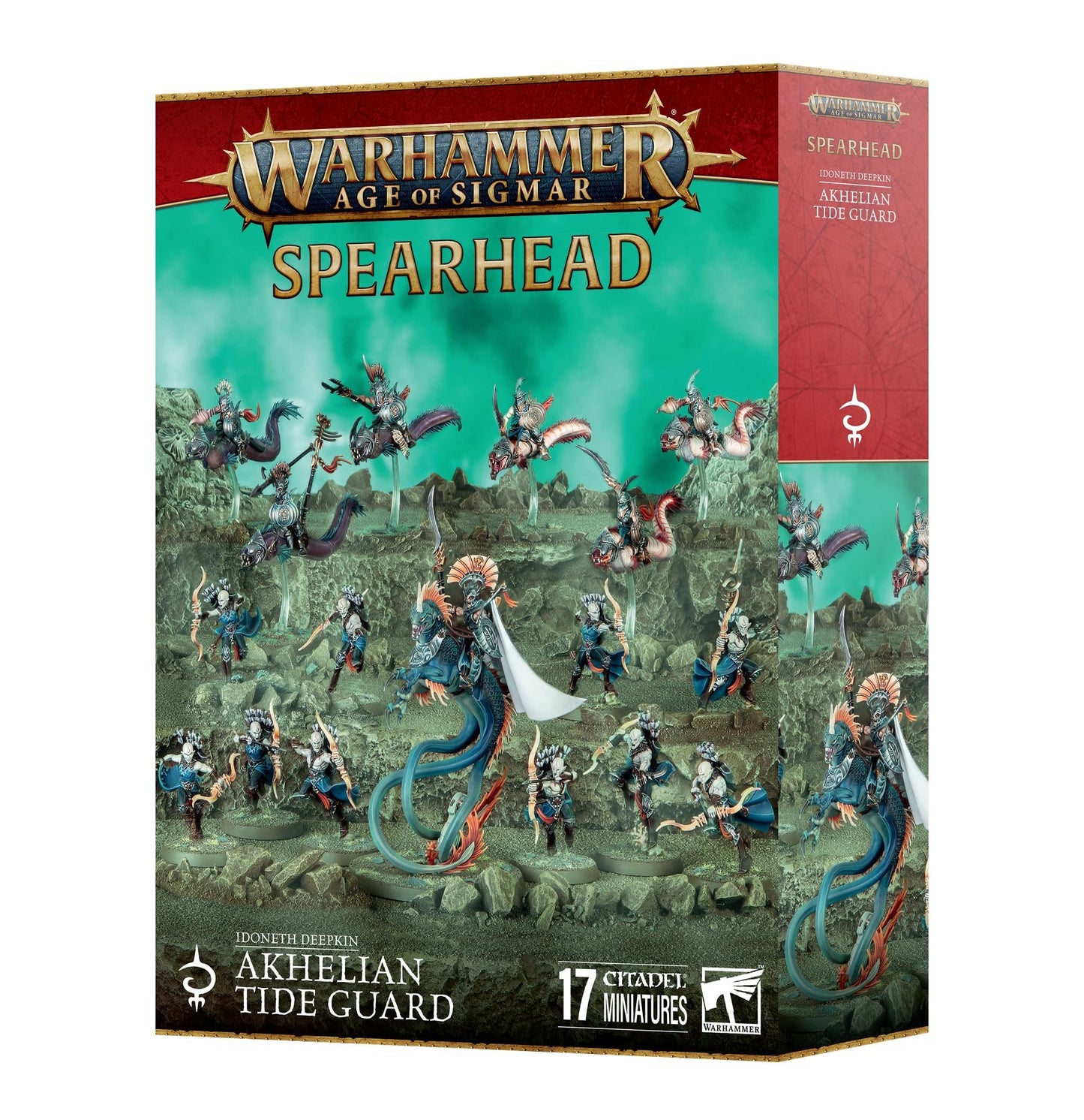 Games Workshop Warhammer SPEARHEAD: IDONETH DEEPKIN AKHELIAN Tide Guard