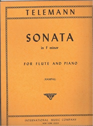 Telemann - Sonata in F Minor for Flute and Piano