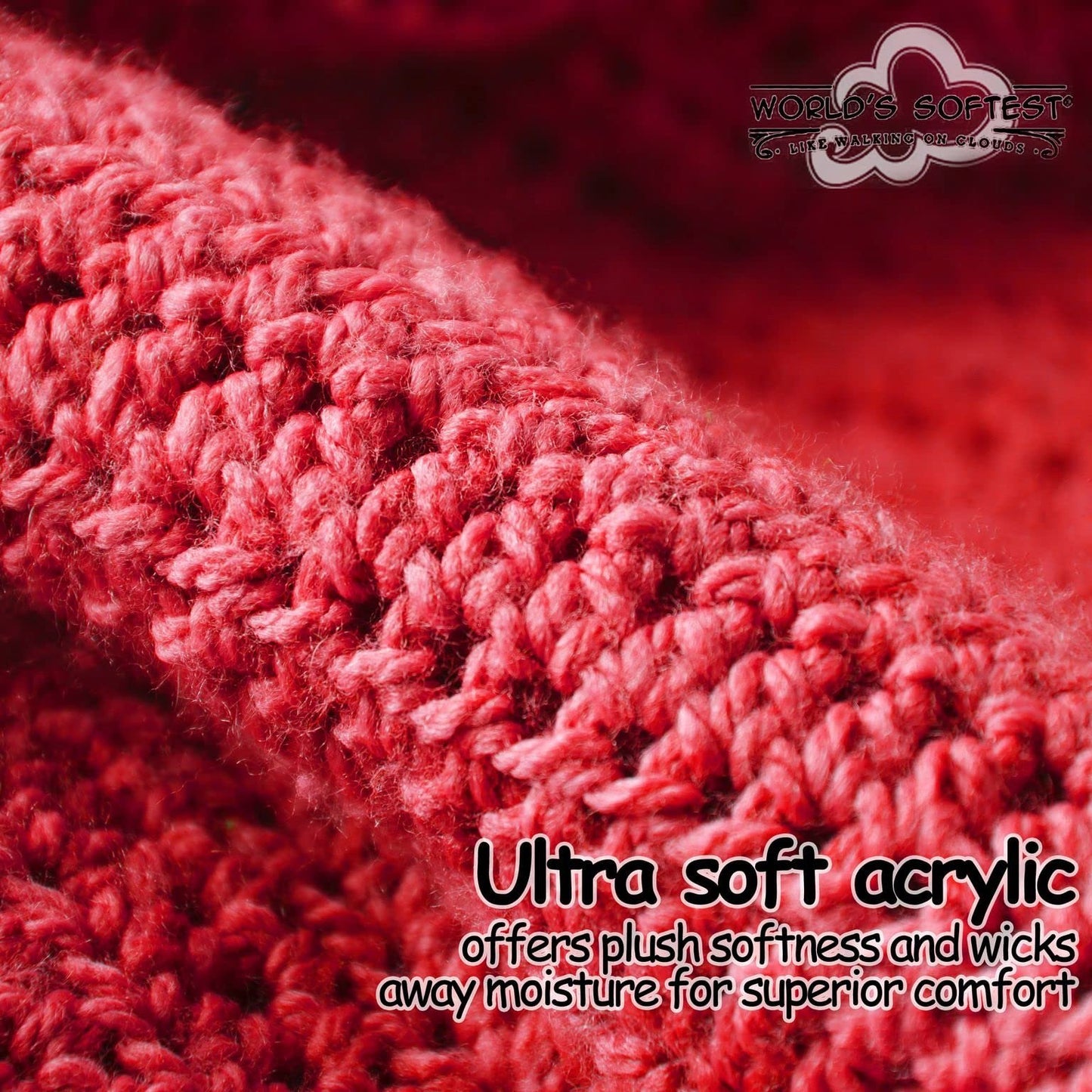 World's Softest Classic Crew Socks - Ultra Soft Crew Socks for Women and Men