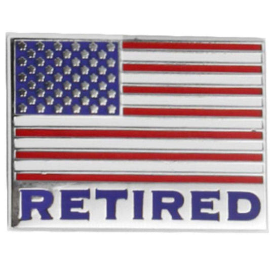 USA American Flag RETIRED Lapel Pin - 3/4 Inch