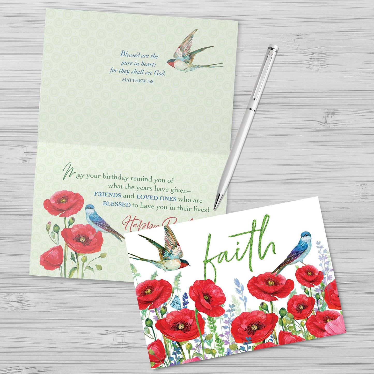 Designer Greetings Faithfully Yours Boxed Everyday Assortment Cards