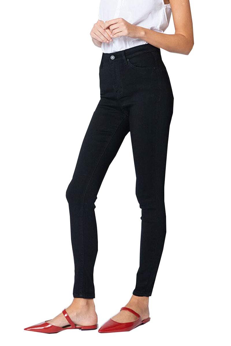 Kan Can HIGH Rise Dark WASH Super Skinny Jeans KC5002D
