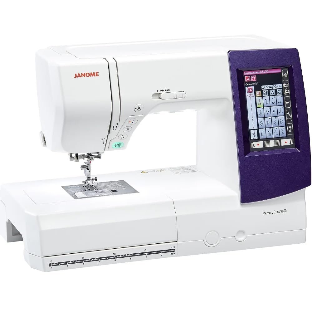 Janome 9850 Master Listing