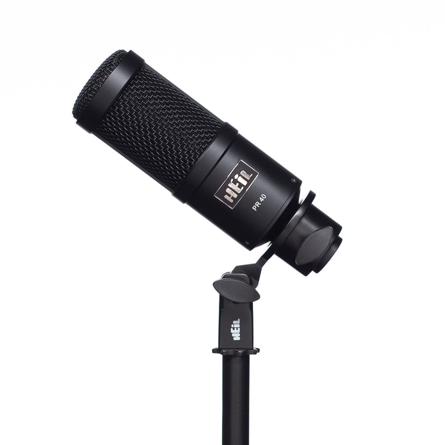 Heil PR 40 Dynamic Microphone for Streaming, Podcast, Recording, and Broadcast, XLR Microphone for Live Music, Wide Frequency Response, Smooth Sound, Superior Rear Noise Rejection, Durable