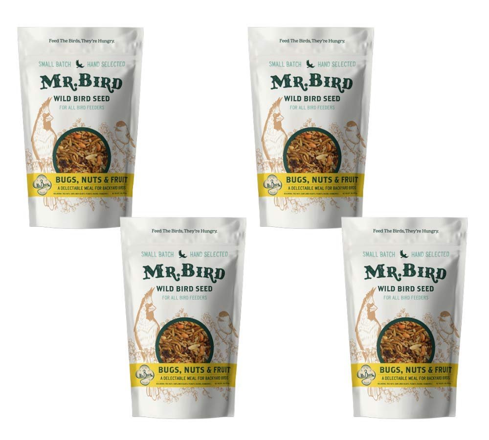 Mr. Bird Bugs, Nuts, & Fruit Large Loose Seed Bag 4 lbs.