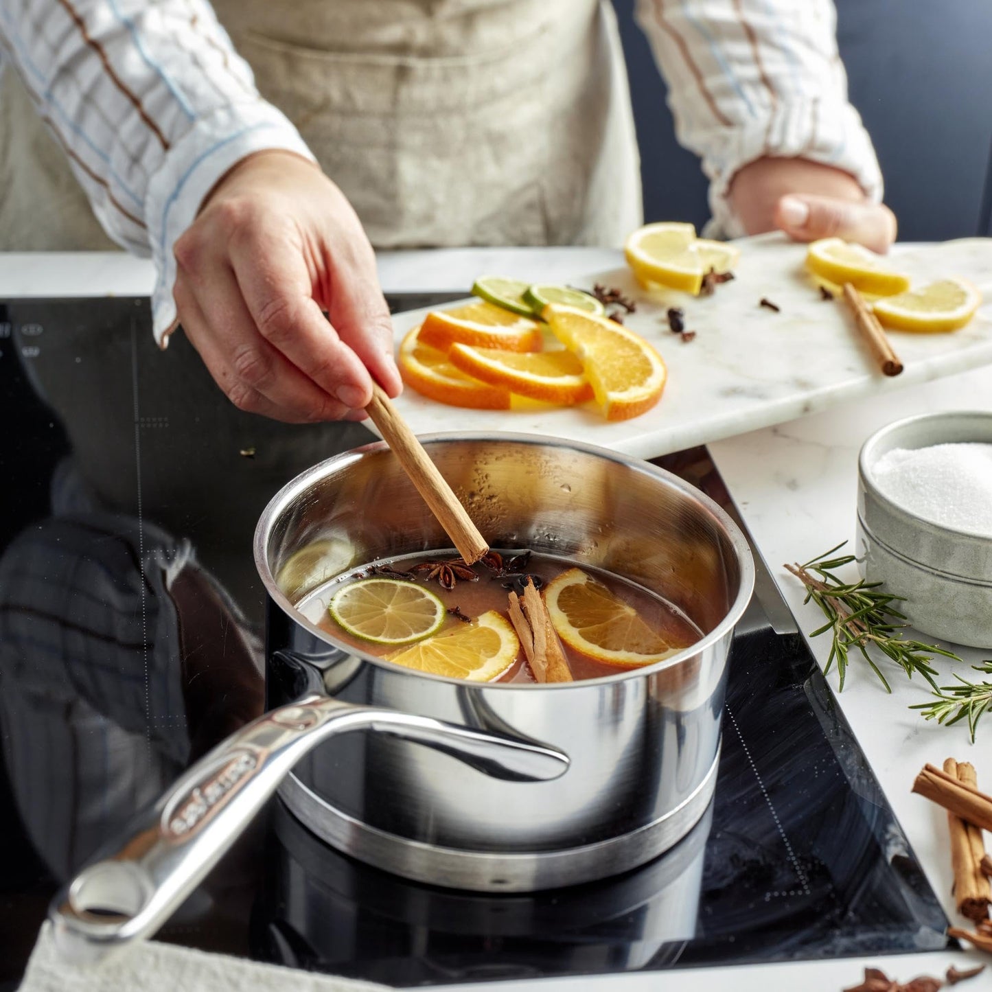 Demeyere Stainless Steel Saucepan