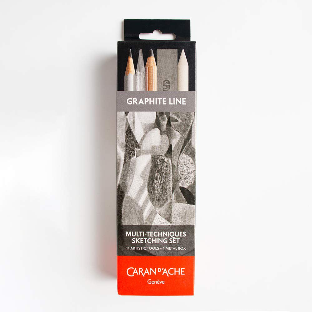 Caran d'Ache 0775-311 Graphite Line Multi-Tech Sketch Set
