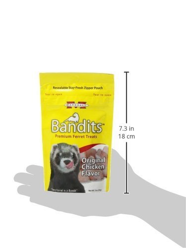 Marshall Pet Products Natural High-Protein Bandit Semi-Moist Chew Treats