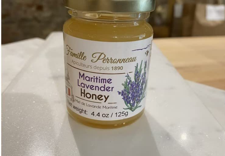 La Famille Perronneau, French Maritime Lavender Honey (Miel de Lavande Maritime), 4.4 oz, Imported