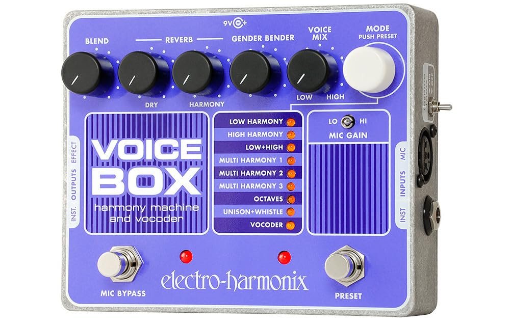 Electro-Harmonix Voice Box Vocal Harmony Machine/Vocoder Pedal