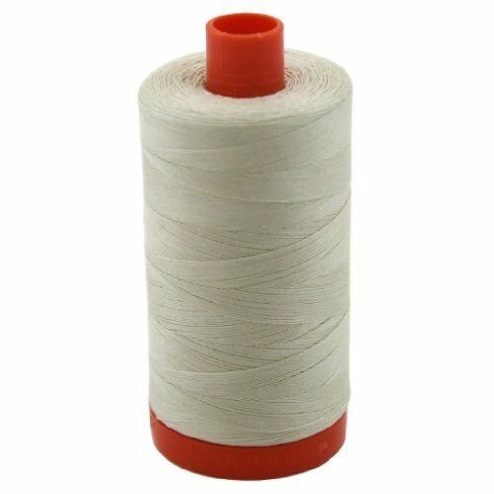 Aurifil Mako Cotton Thread Solid, 1422 yd, Light Beige 2310