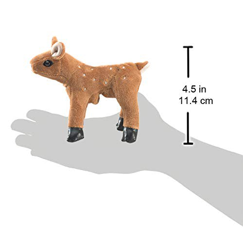 Folkmanis Mini Fawn Finger Puppet Plush