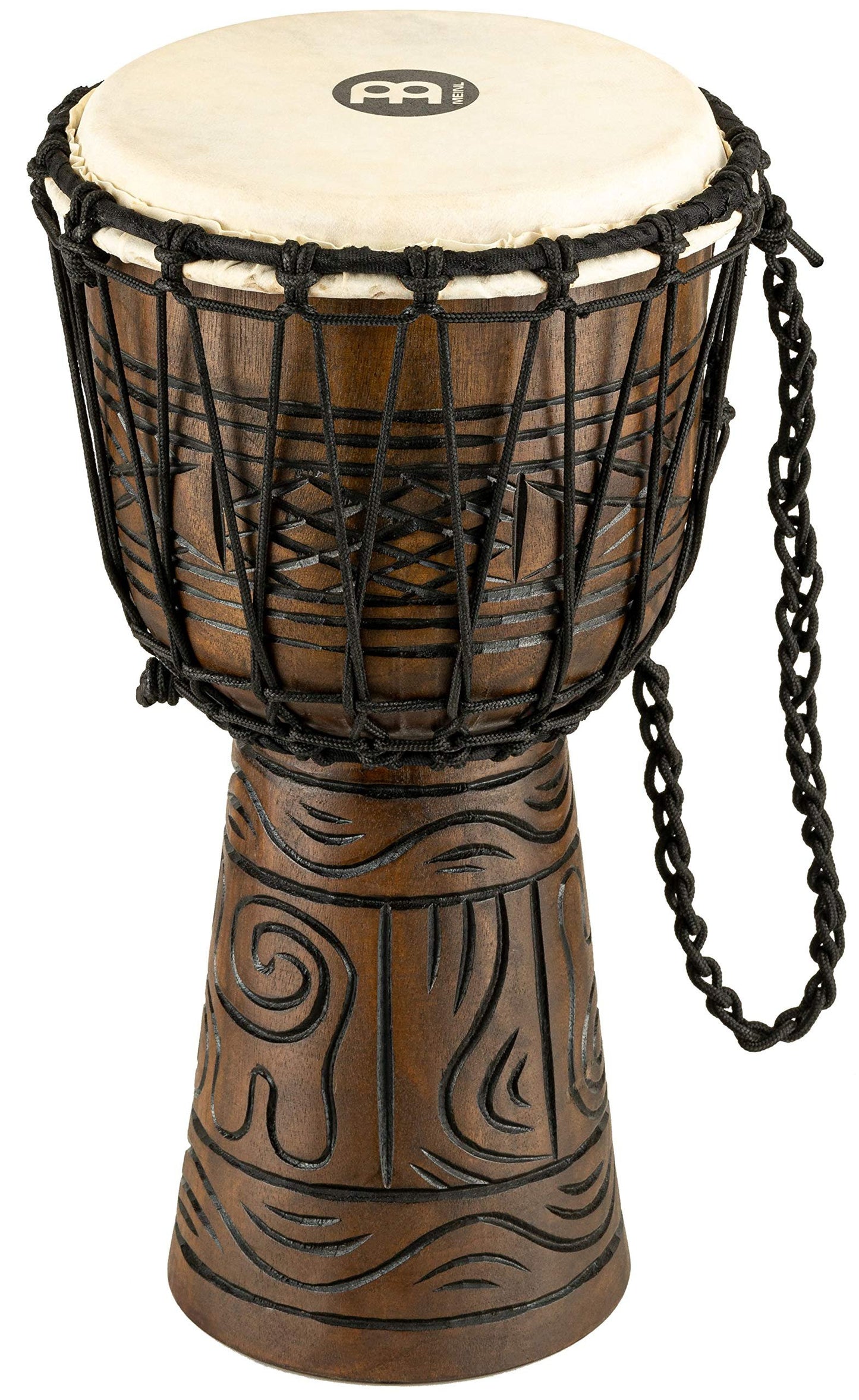 Carved Mahogany Djembe