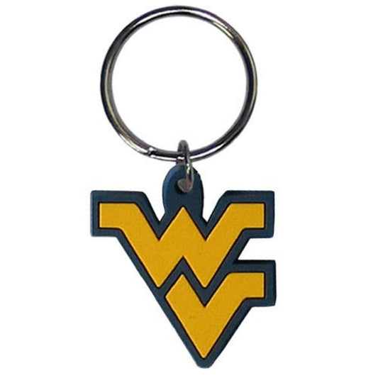NCAA Siskiyou Sports Fan Shop West Virginia Mountaineers Flex Key Chain One Size Team Color