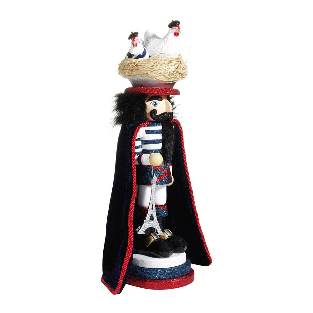 Kurt Adler HA0465 Nutcracker, Multi-Color (17.5-inches Tall)