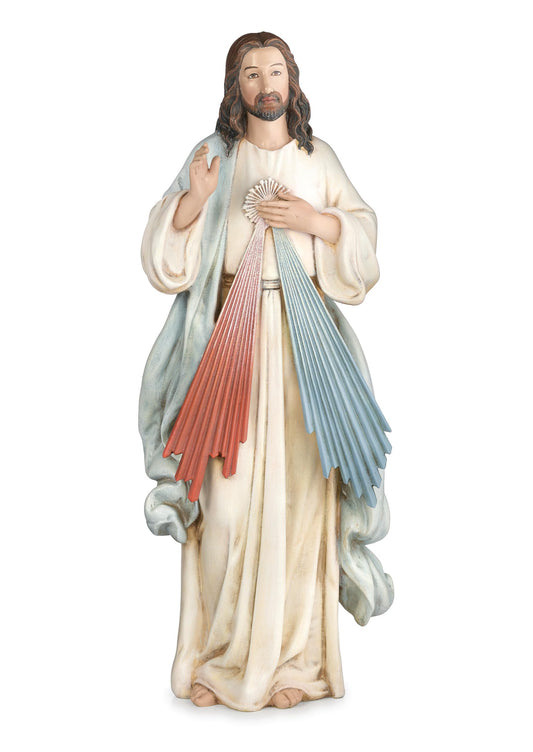 Joseph's Studio by Roman, 14" H Divine Mercy Figure, Religious Home Decor, Religous Gifts