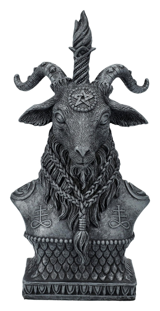 Pacific Giftware 8" Sabbatic Goat Baphomet Bust Statue, Keeper of The Mystical Realm Decorative Sculpture Figurine