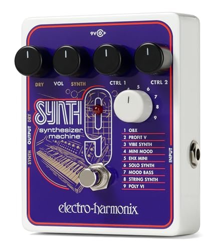 Electro-Harmonix SYNTH9 Synthesizer Machine Pedal