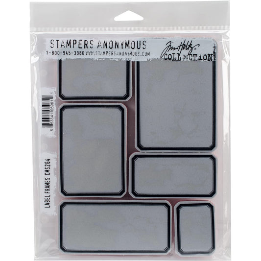 Stampers Anonymous Do-A-Dot Art! SPATHCMS.264 StampersA Cling Stamp THoltz Label Frames