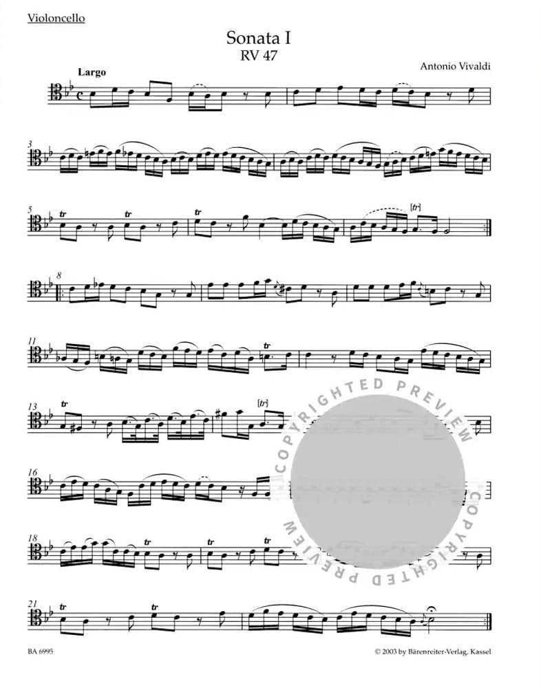 Vivaldi: Complete Cello Sonatas, RV 39-47