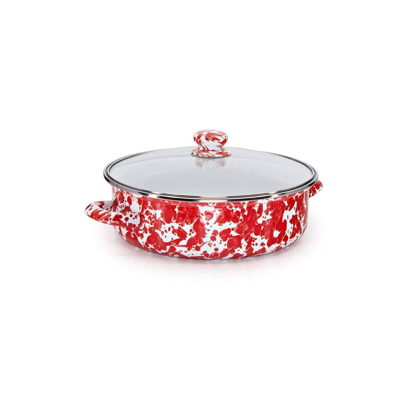Golden Rabbit Enamelware - 3qt Saute Pan