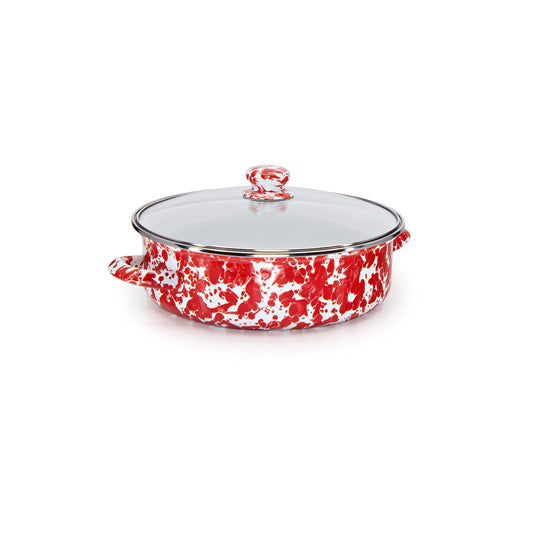 Golden Rabbit Enamelware - 3qt Saute Pan