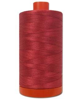 Aurifil Mako Cotton Thread Solid 50wt 1422yds Red Peony