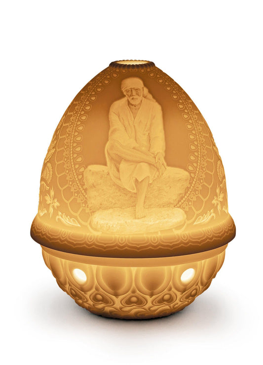 LLADRÓ Sai Baba Lithophane. Porcelain Litophane.