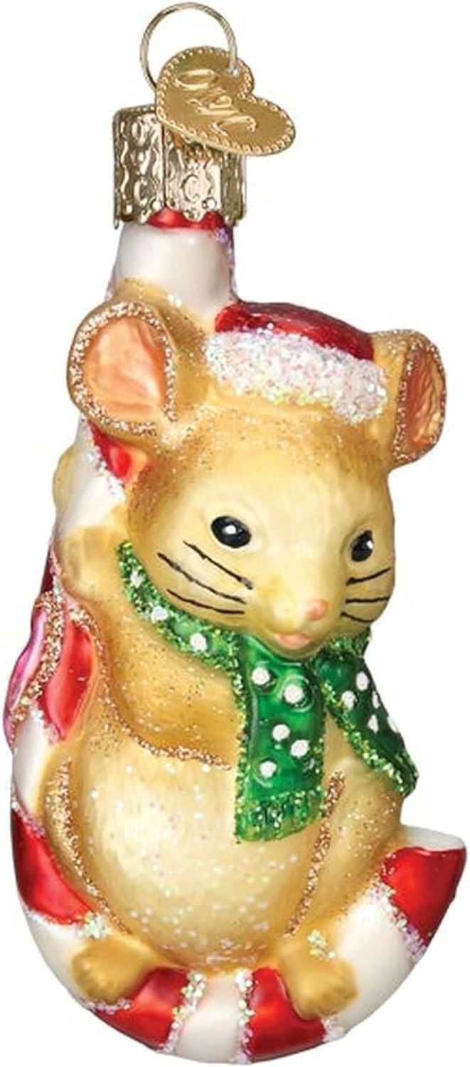Old World Christmas Ornaments: Fireman Collection Glass Blown Ornaments for Christmas Tree
