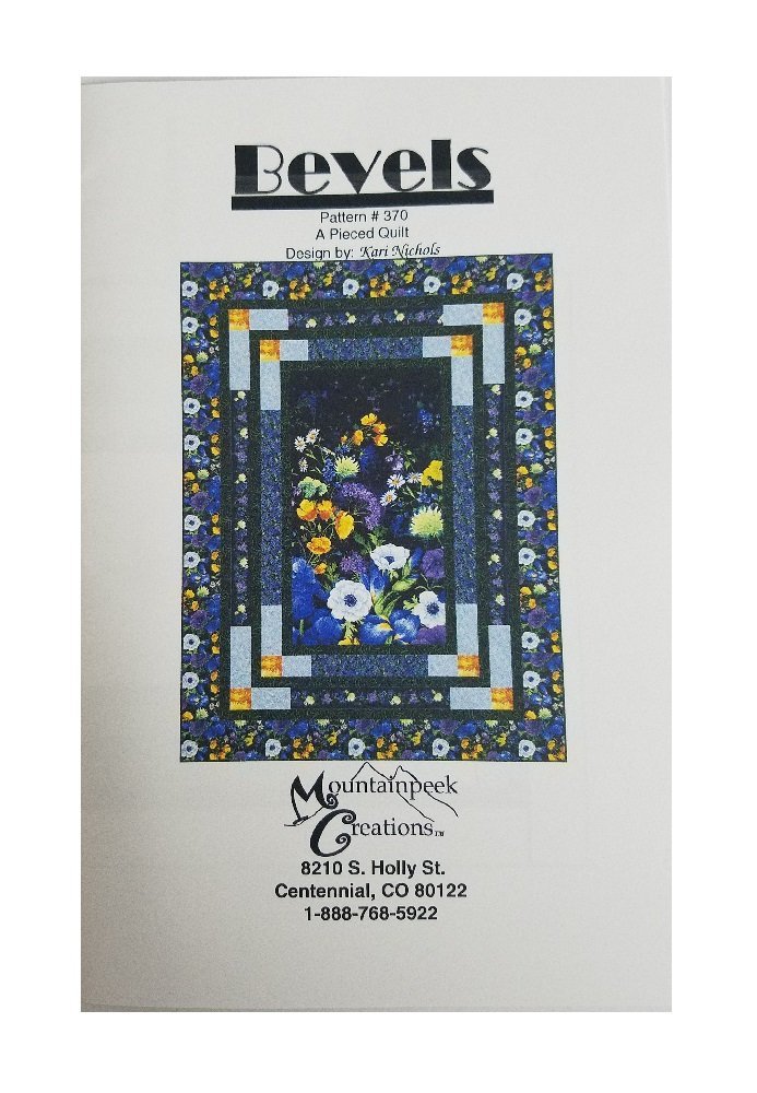 Bevels Quilt Pattern by Mountainpeek Creations