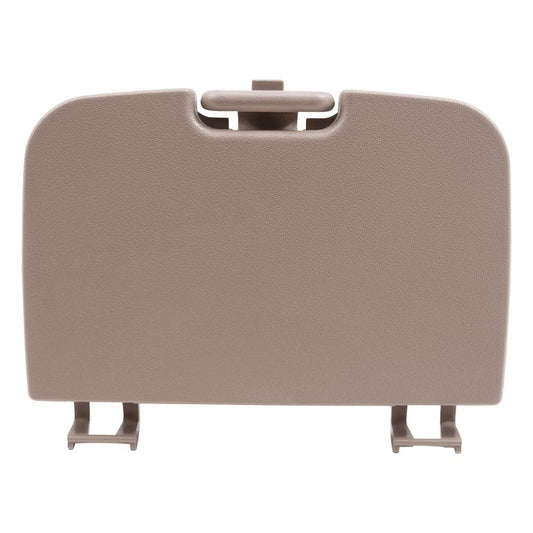 Brock Replacement Overhead Console Sunglasses Holder Box Tan Storage Bin Compatible with 2002-2007 F250 F350 F450 Super Duty Pickup Truck w/out Sunroof 2C3Z 7811586 BAA