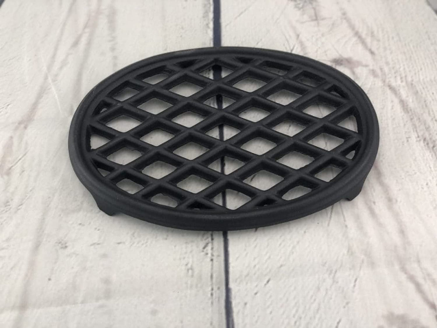 John Wright 33347 Black Matte Lattice Trivet