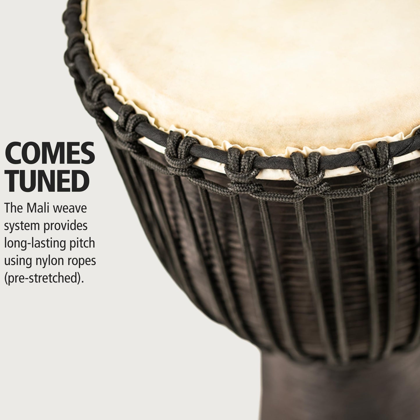 Carved Mahogany Djembe
