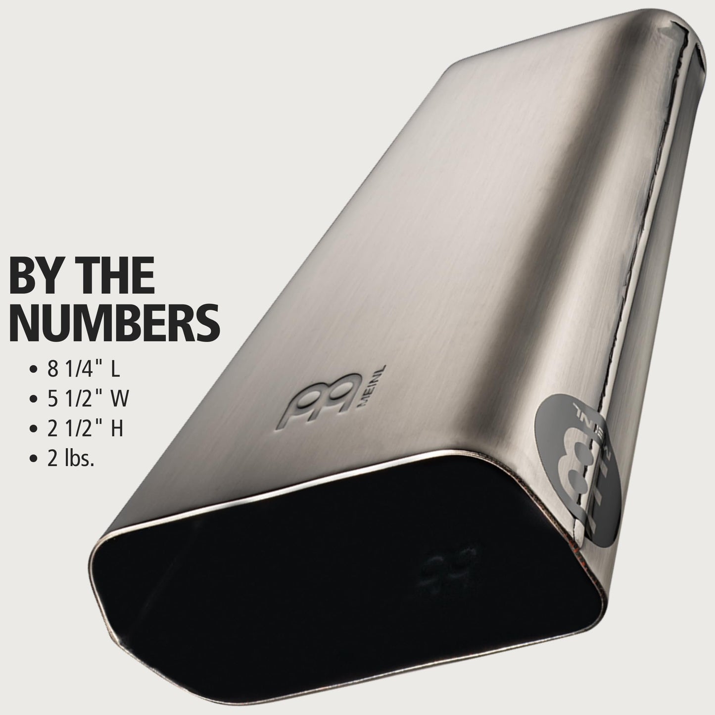 Meinl Percussion Handheld Steel Cowbell