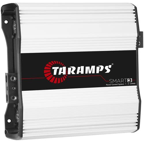 Taramps Smart 3 Amplifier 1 to 2 Ohms 3000 Watts RMS, Multi Impedance, 1 Channel, High Performance, Class D, Monoblock, Great for Subwoofers, Smart 3k