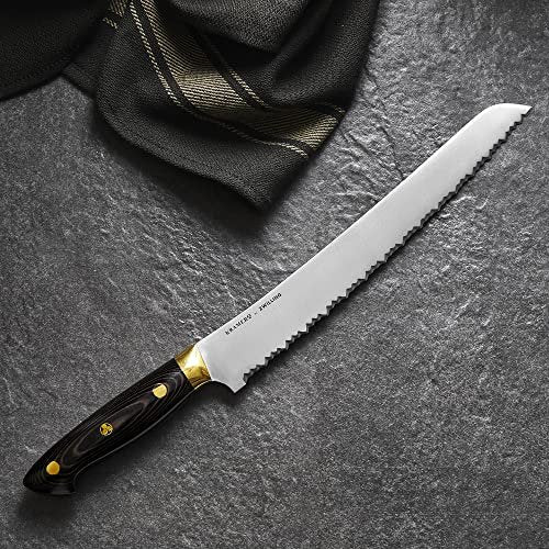 KRAMER by ZWILLING EUROLINE Carbon Collection 2.0 10-inch Bread Knife