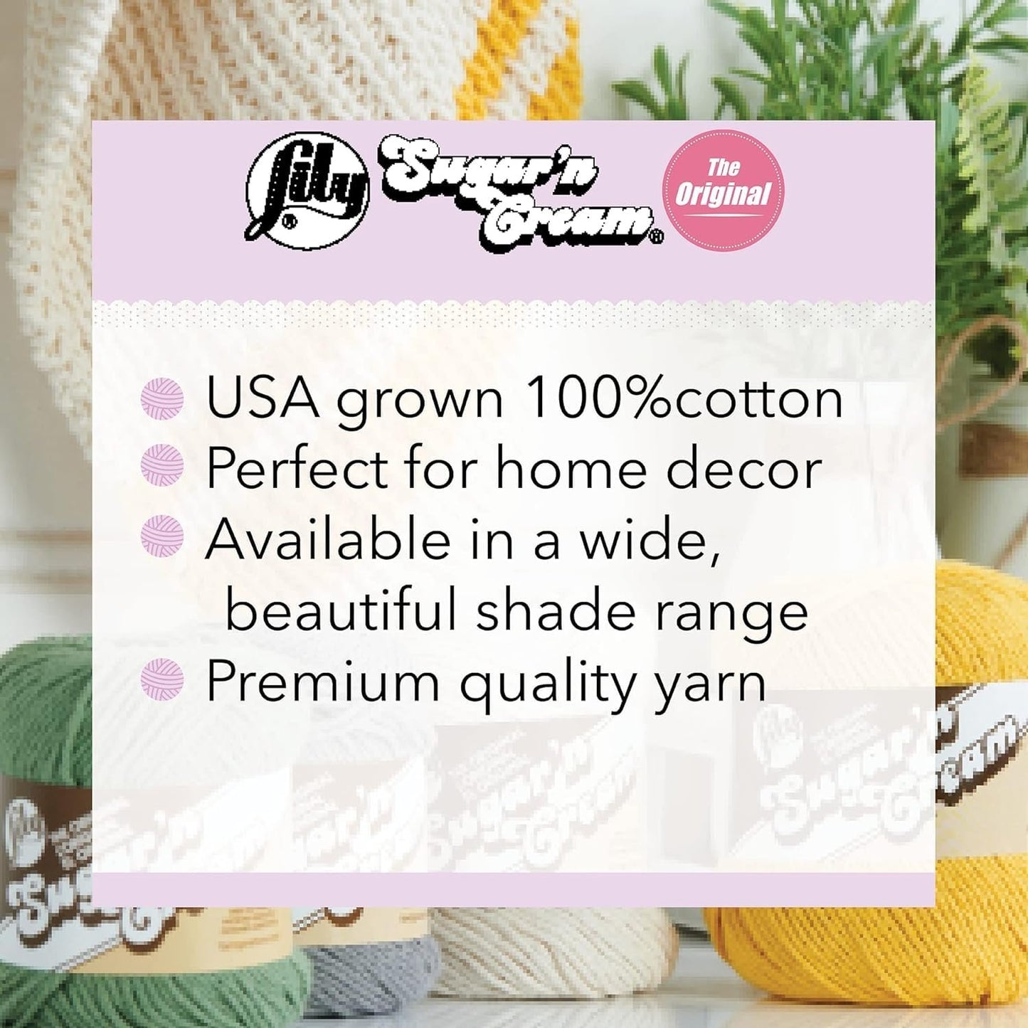 Lily Sugar'N Cream Ahoy Yarn