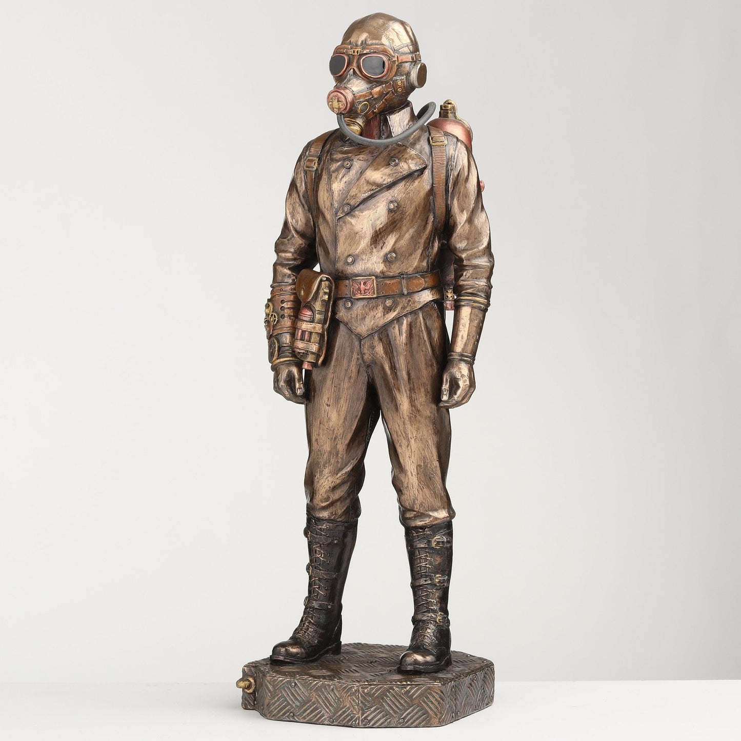 Unicorn Studios WU76828A4 Steampunk Aeronaut Sculpture - Bronze