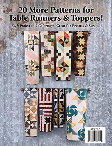Tabletastic! 3 20 More Table Topper Patterns by Doug Leko Antler Quilt Design Multi