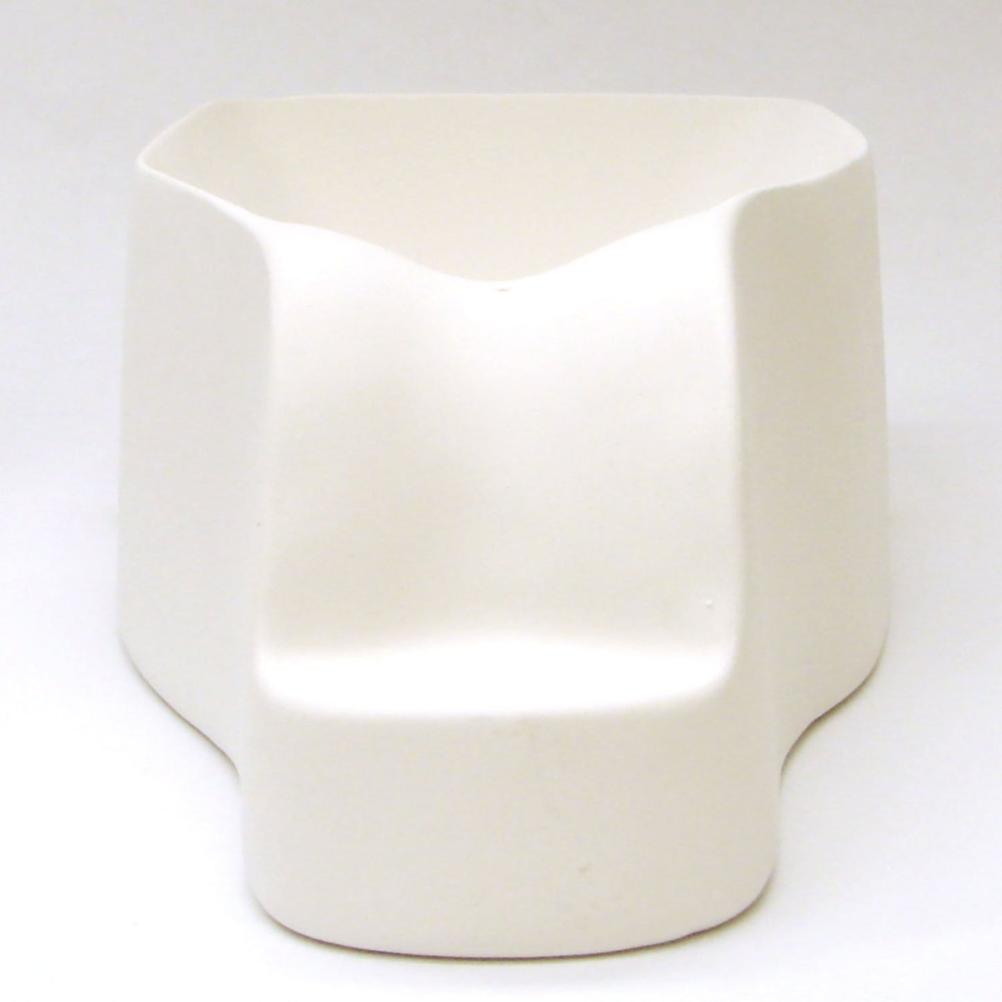 Bottle Slumper Dish with Curved Neck Mold