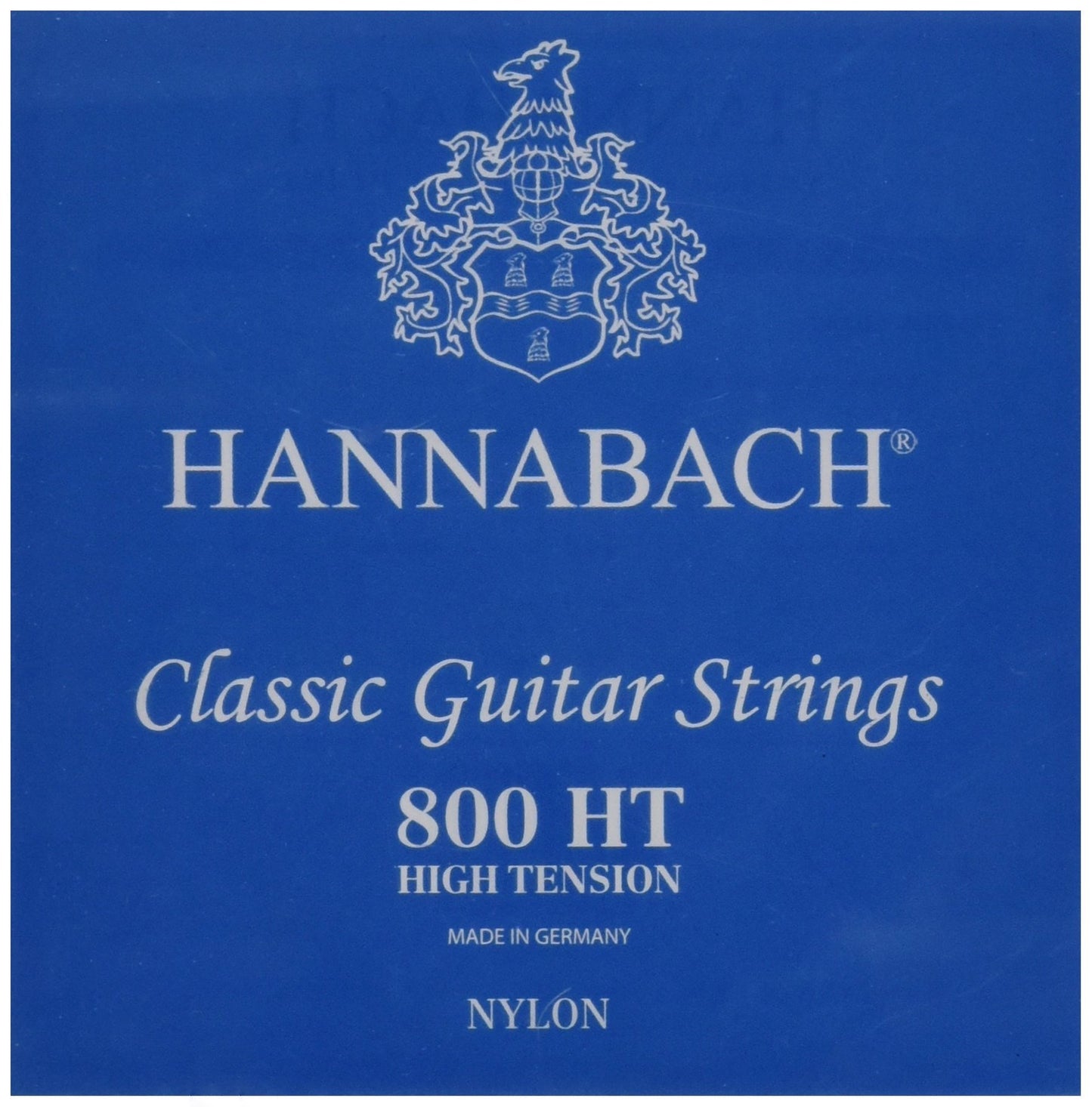 Hannabach 652397 Series 800 Silver Plated Super High Tension String Set for Classic Guitar - Red