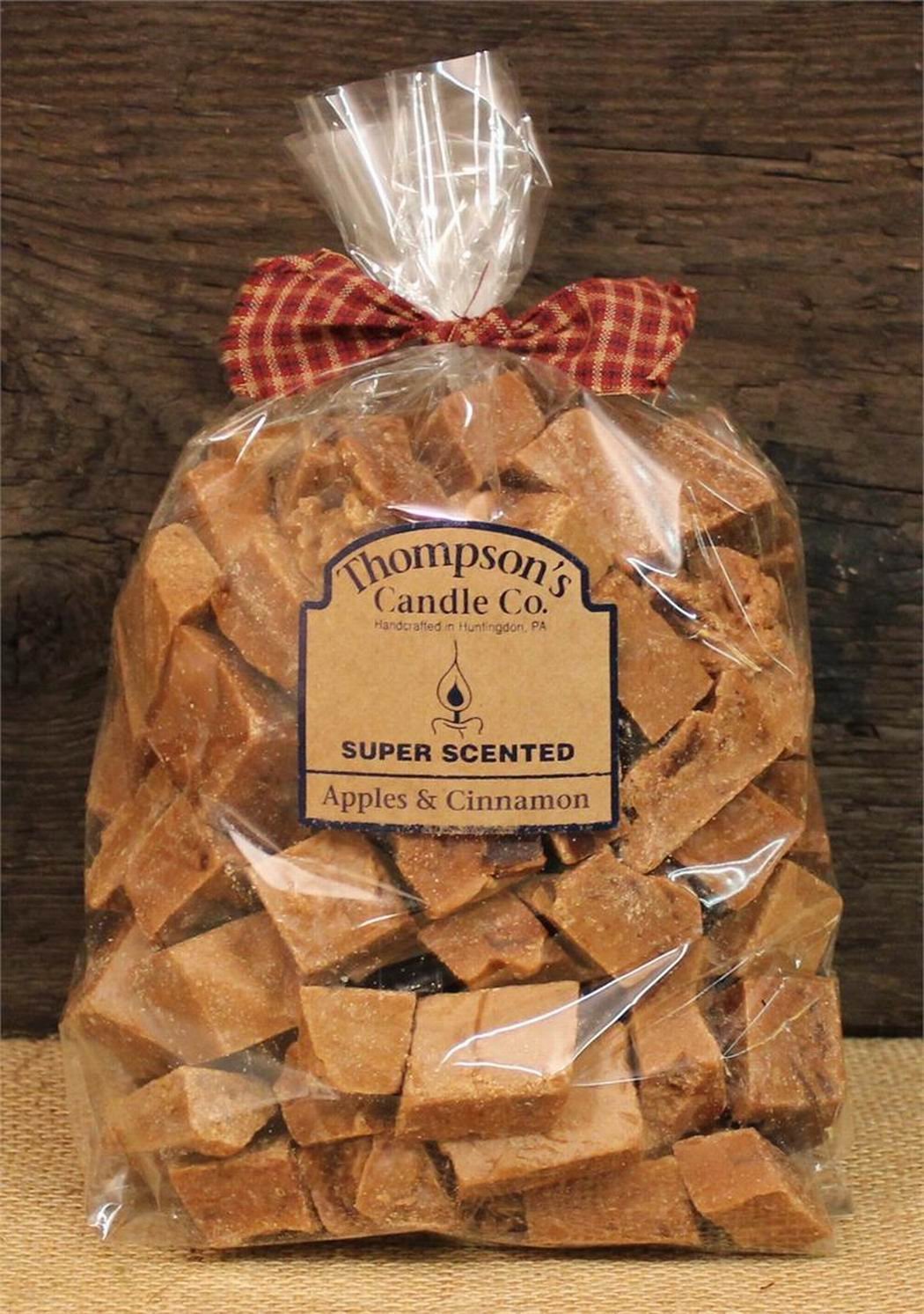 Thompson's Candle Co. Super Scented Crumbles/Wax Melts 32 oz Apples & Cinnamon