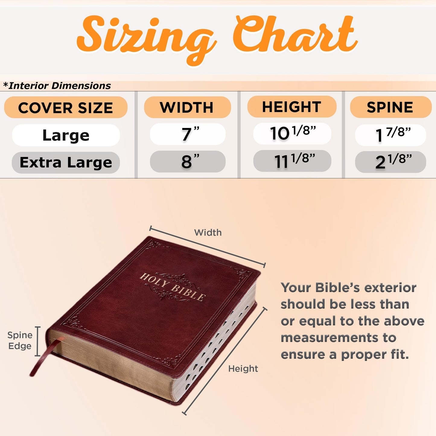 Christian Art Gifts Faith Badge Floral Women's Tri-Fold Organizer Bible Cover Zipper Closure, Teal Canvas, Large