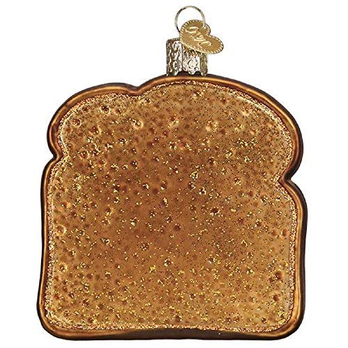 Old World Christmas Avocado Toast Blown Glass 2020 Unique Christmas Ornaments for Christmas Tree Decorations