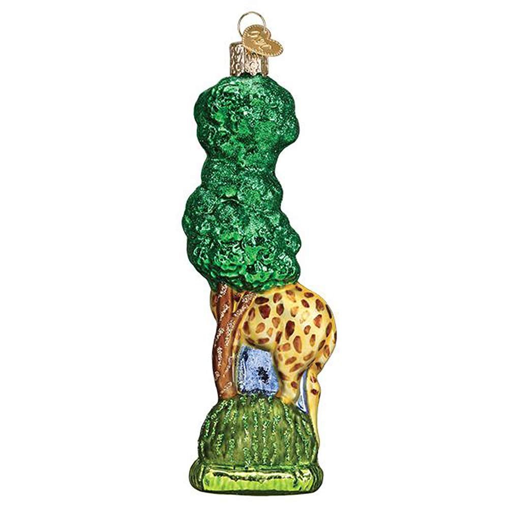 Old World Christmas Ornaments Giraffe Glass Blown Ornaments for Christmas Tree