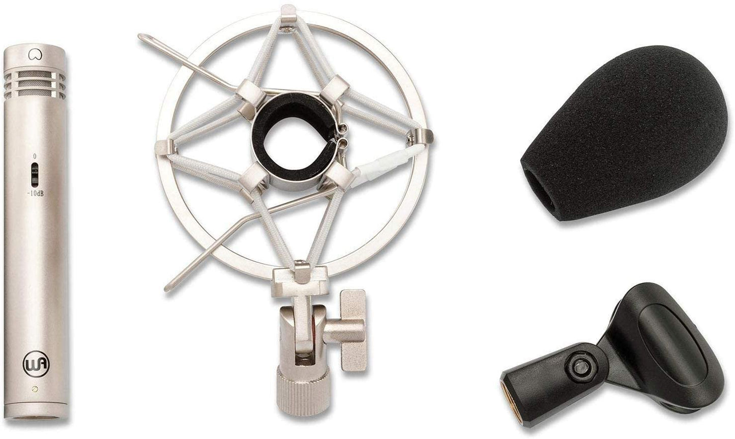 Warm Audio WA-84 Small-Diaphragm Condenser Microphone - Nickel